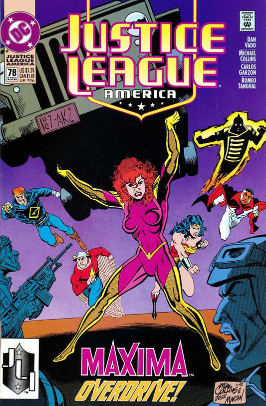 Justice League America #78 (VF-NM), Comic Book, Back Issue, buy comic books online, online comic book store canada, sell comic books, online, comic websites, comic store,  vintige comic books, comic book store guelph, comic book store, comic book store near me, Long Box Silver's Comics 