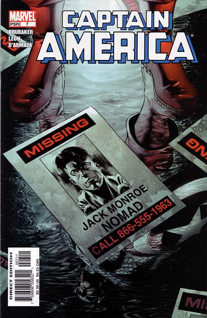 Captain America (5th Series) #7, Comic Book, Back Issue, buy comics online, comic book store guelph, online comic book store, local comic shop, Long Box Silver's Comics