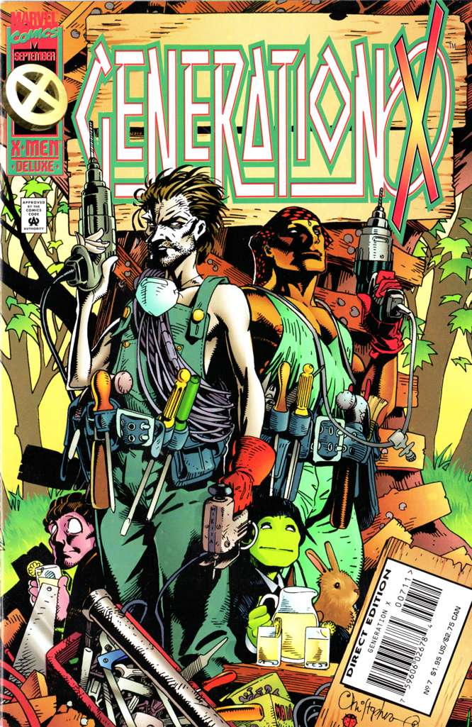 Generation X #7 (VF-NM), Comic Book, Back Issue, buy comic books online, online comic book store canada, sell comic books, online, comic websites, comic store,  vintige comic books, comic book store guelph, comic book store, comic book store near me, Long Box Silver's Comics 