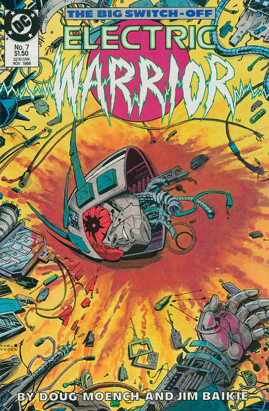 Electric Warrior #7 (VF-NM), Comic Book, Back Issue, buy comic books online, online comic book store canada, sell comic books, online, comic websites, comic store,  vintige comic books, comic book store guelph, comic book store, comic book store near me, Long Box Silver's Comics 