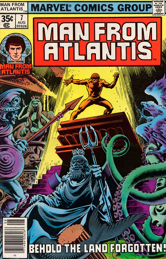 Man from Atlantis #7 (F), Comic Book, Back Issue, buy comic books online, online comic book store canada, sell comic books, online, comic websites, comic store,  vintige comic books, comic book store guelph, comic book store, comic book store near me, Long Box Silver's Comics 