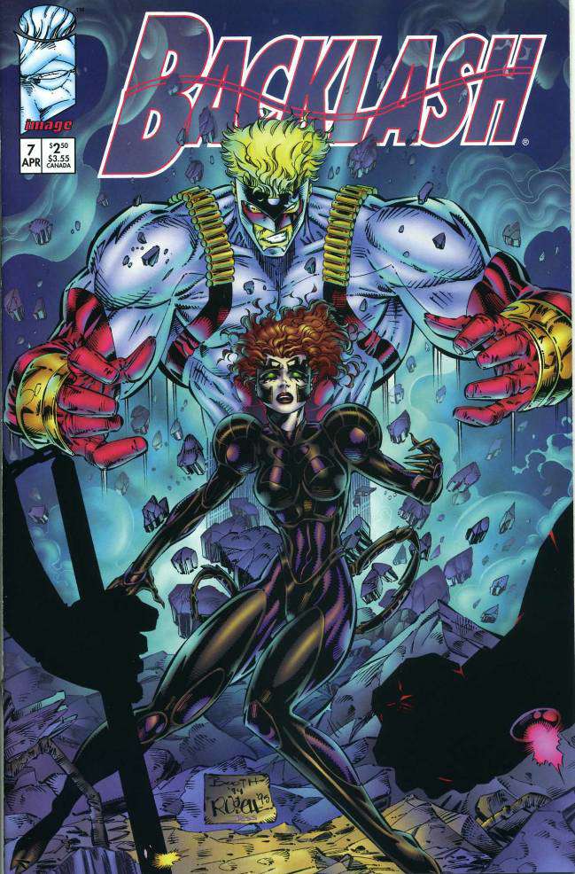 Backlash #7 (VF-NM), Comic Book, Back Issue, buy comic books online, online comic book store canada, sell comic books, online, comic websites, comic store,  vintige comic books, comic book store guelph, comic book store, comic book store near me, Long Box Silver's Comics 