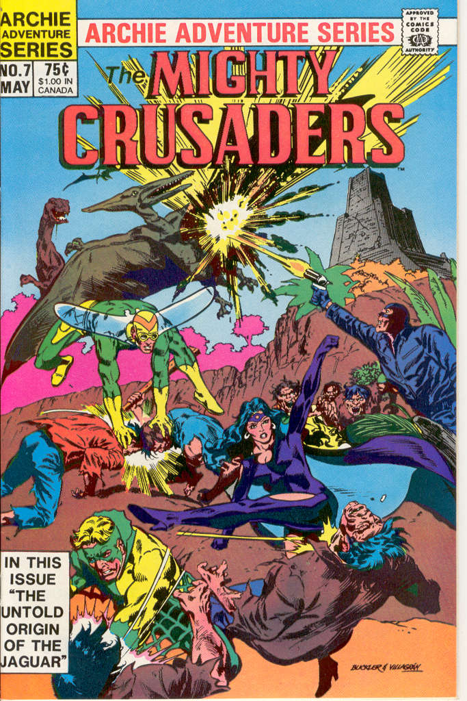 Mighty Crusaders (2nd Series) #7 (VF-NM), Comic Book, buy comic books online, online comic book store canada, sell comic books, online, comic websites, comic store,  vintige comic books, comic book store guelph, comic book store,  Long Box Silver's Comics 