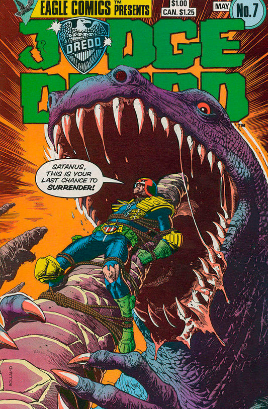 Judge Dredd (Vol. 1) #7 (VF-NM), Comic Book, buy comic books online, online comic book store canada, sell comic books, online, comic websites, comic store,  vintige comic books, comic book store guelph, comic book store,  Long Box Silver's Comics 
