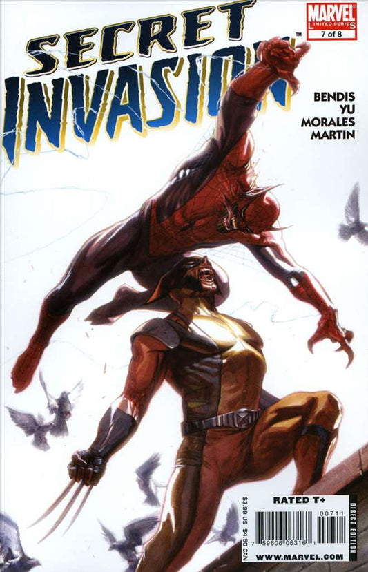 Secret Invasion #7, Comic Book, Back Issue, buy comic books online, order comics online, marvel comics, sell comic books, online, comic websites, comic store,  vintige comic books, comic book store guelph, comic book store, comic book store near me, Long Box Silver's Comic Book Store