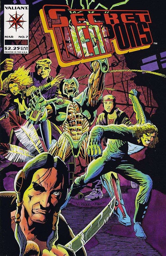 Secret Weapons #7, Comic Book, Back Issue, buy comic books online, order comics online, marvel comics, sell comic books, online, comic websites, comic store,  vintige comic books, comic book store guelph, comic book store, comic book store near me, Long Box Silver's Comic Book Store