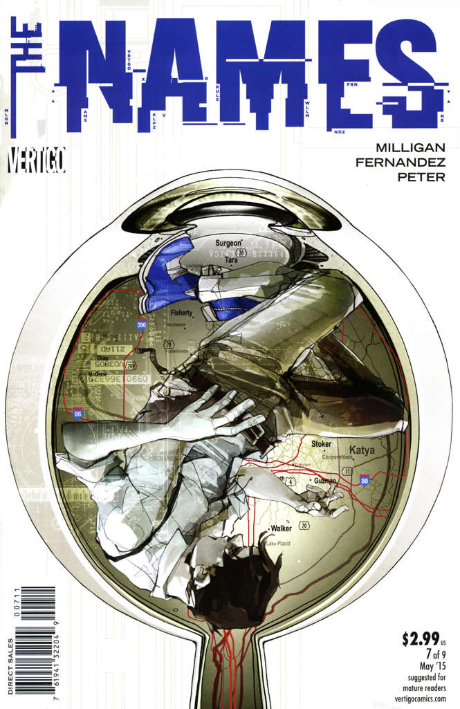 Names, The #7 (VF-NM), Comic Book, buy comic books online, online comic book store canada, sell comic books, online, comic websites, comic store,  vintige comic books, comic book store guelph, comic book store,  Long Box Silver's Comics 