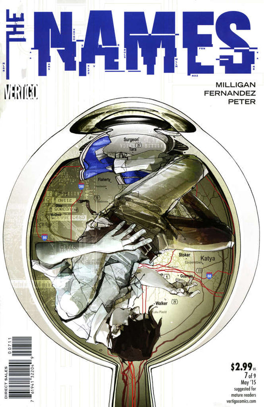 Names, The #7 (VF-NM), Comic Book, buy comic books online, online comic book store canada, sell comic books, online, comic websites, comic store,  vintige comic books, comic book store guelph, comic book store,  Long Box Silver's Comics 