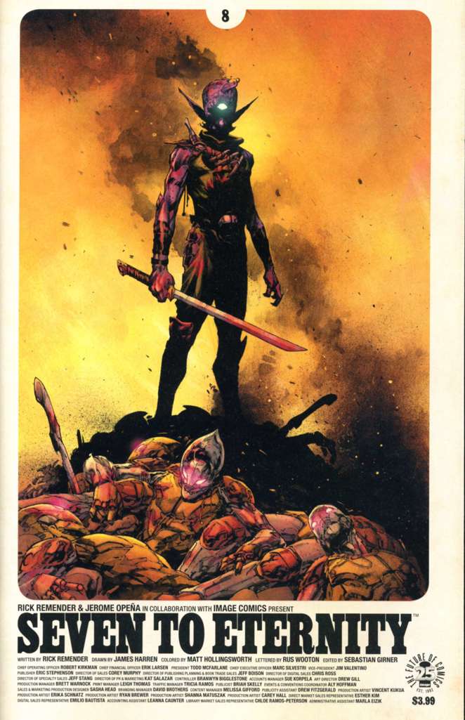 Seven to Eternity (Full Series Set) #1-17 (VF-NM)