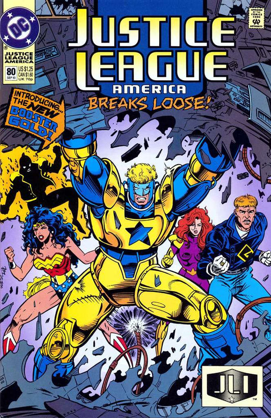 Justice League America #80 (VF-NM), Comic Book, Back Issue, buy comic books online, online comic book store canada, sell comic books, online, comic websites, comic store,  vintige comic books, comic book store guelph, comic book store, comic book store near me, Long Box Silver's Comics 