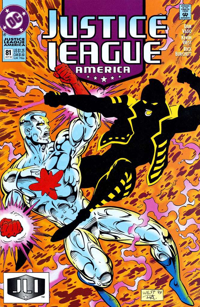 Justice League America #81 (VF-NM), Comic Book, Back Issue, buy comic books online, online comic book store canada, sell comic books, online, comic websites, comic store,  vintige comic books, comic book store guelph, comic book store, comic book store near me, Long Box Silver's Comics 