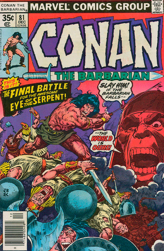 Conan the Barbarian #81 (VF-NM), Comic Book, buy comic books online, online comic book store canada, sell comic books, online, comic websites, comic store,  vintige comic books, comic book store guelph, comic book store,  Long Box Silver's Comics 