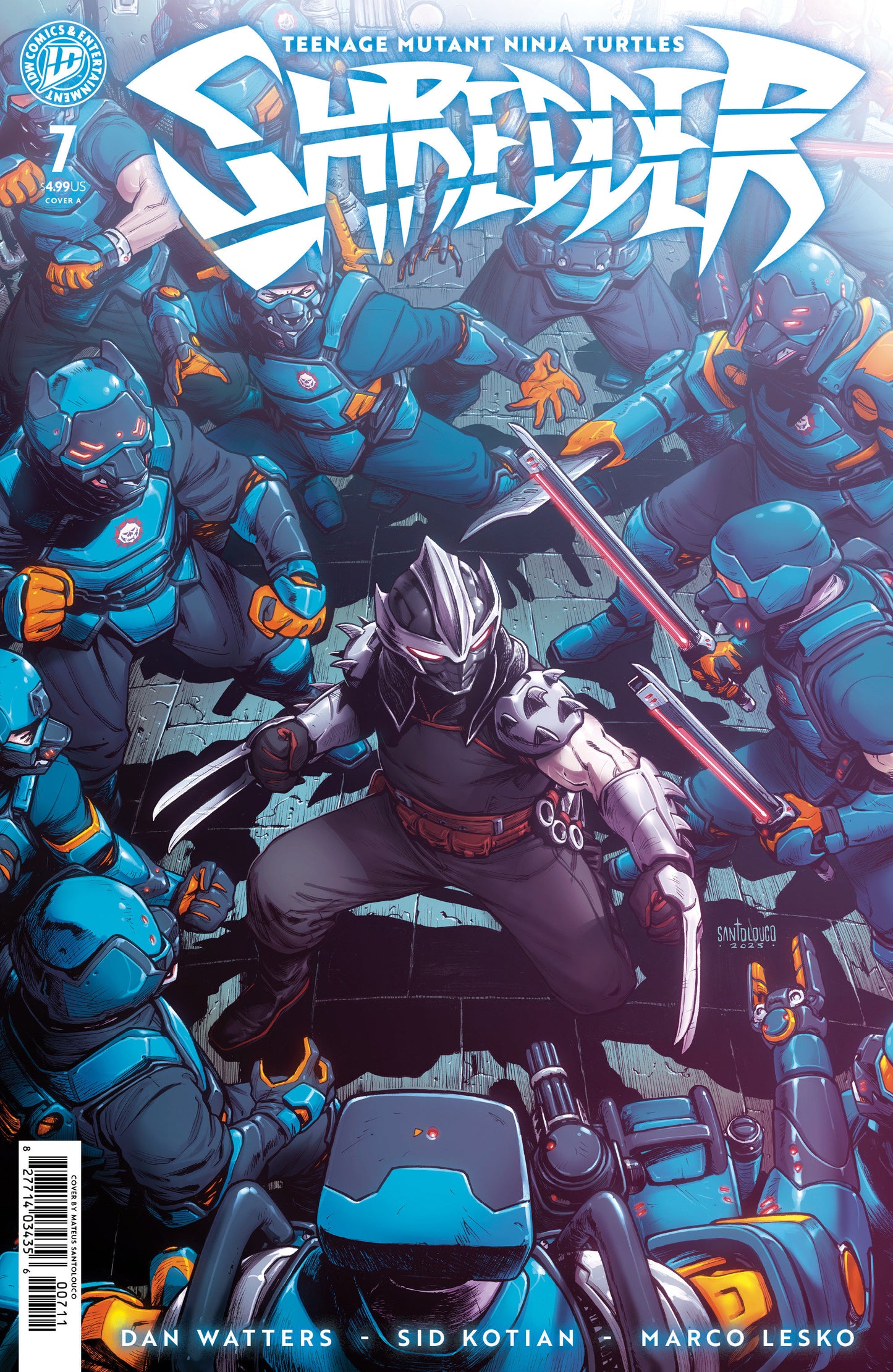 Teenage Mutant Ninja Turtles: Shredder #7 Cover A (Santolouco) (VF/NM)