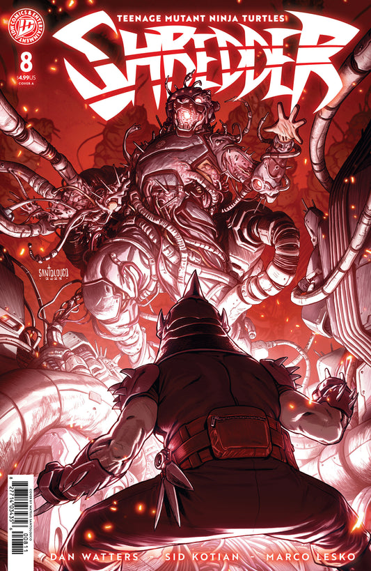 Teenage Mutant Ninja Turtles: Shredder #8 Cover A (Santolouco) (VF/NM)