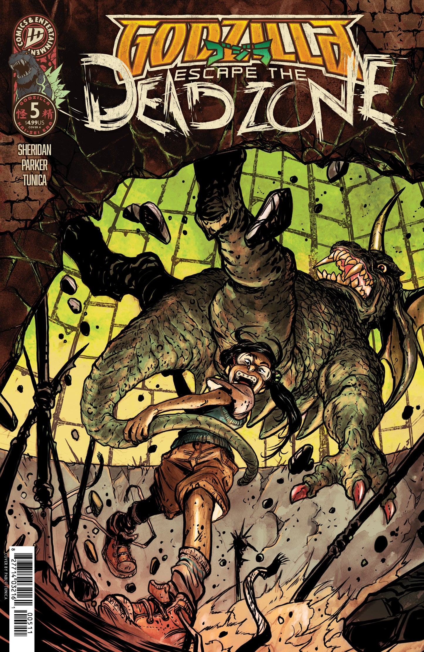 Godzilla: Escape The Deadzone [Kai Sei Era] #5 Cover A (Tunica) (VF/NM)