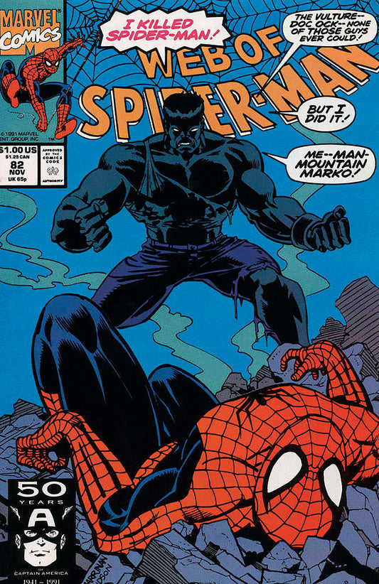 Web of Spider-Man, The #82 (VF-NM), Comic Book, buy comic books online, online comic book store canada, sell comic books, online, comic websites, comic store,  vintige comic books, comic book store guelph, comic book store,  Long Box Silver's Comics 