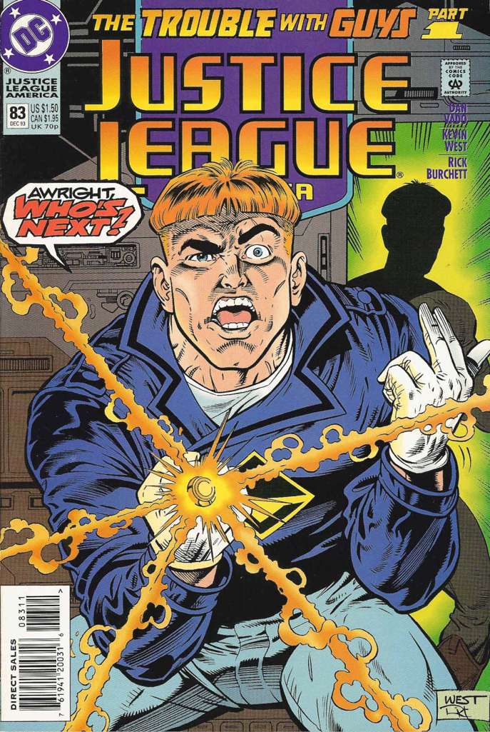 Justice League America #83 (VF-NM), Comic Book, Back Issue, buy comic books online, online comic book store canada, sell comic books, online, comic websites, comic store,  vintige comic books, comic book store guelph, comic book store, comic book store near me, Long Box Silver's Comics 