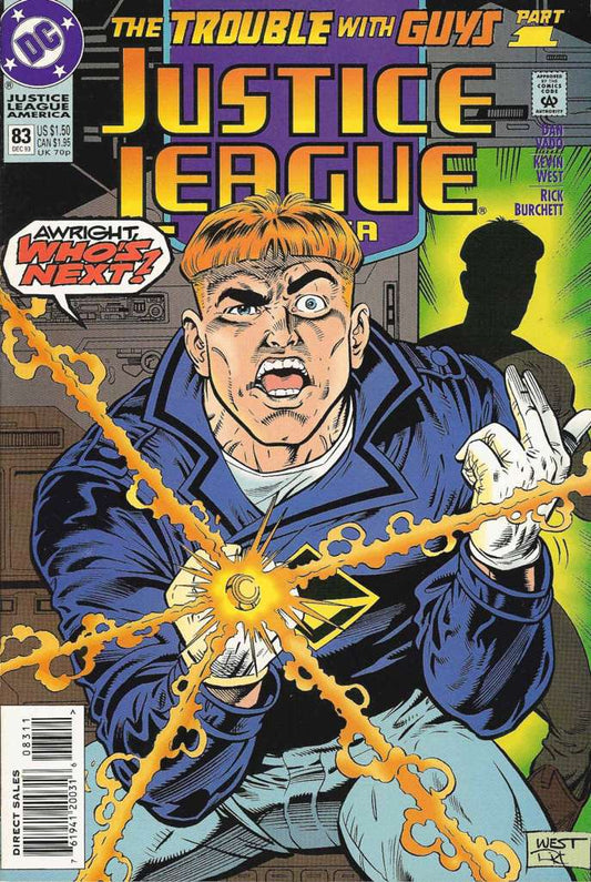 Justice League America #83 (VF-NM), Comic Book, Back Issue, buy comic books online, online comic book store canada, sell comic books, online, comic websites, comic store,  vintige comic books, comic book store guelph, comic book store, comic book store near me, Long Box Silver's Comics 