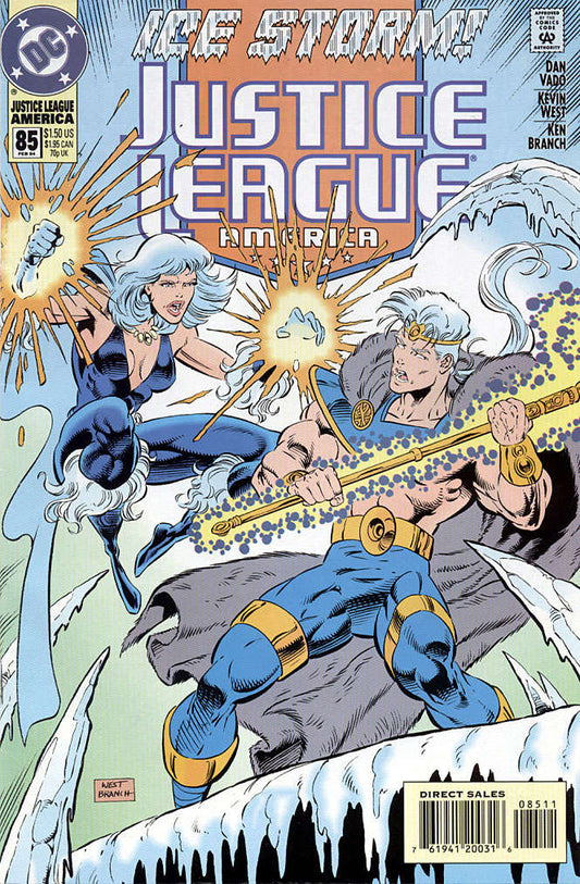 Justice League America #85 (VF-NM), Comic Book, Back Issue, buy comic books online, online comic book store canada, sell comic books, online, comic websites, comic store,  vintige comic books, comic book store guelph, comic book store, comic book store near me, Long Box Silver's Comics 