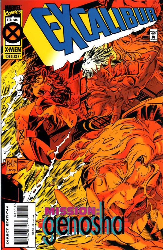 Excalibur #86/Dlx, Comic Book, Back Issue, buy comic books online, order comics online, marvel comics, sell comic books, online, comic websites, comic store,  vintige comic books, comic book store guelph, comic book store, comic book store near me, Long Box Silver's Comic Book Store