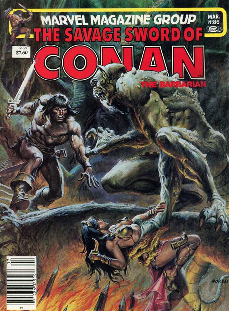 Savage Sword of Conan #86/NS (VF), Comic Book, buy comic books online, online comic book store canada, sell comic books, online, comic websites, comic store,  vintige comic books, comic book store guelph, comic book store,  Long Box Silver's Comics 