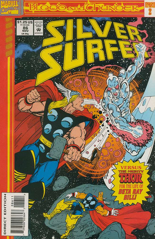 Silver Surfer, The (Vol. 3) #86, Comic Book, Back Issue, buy comics online, comic book store guelph, online comic book store, local comic shop, Long Box Silver's Comics