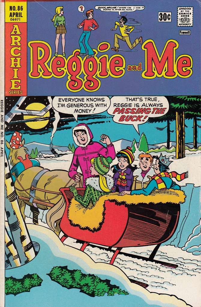 Reggie and Me #86 (F), Comic Book, buy comic books online, online comic book store canada, sell comic books, online, comic websites, comic store,  vintige comic books, comic book store guelph, comic book store,  Long Box Silver's Comics 