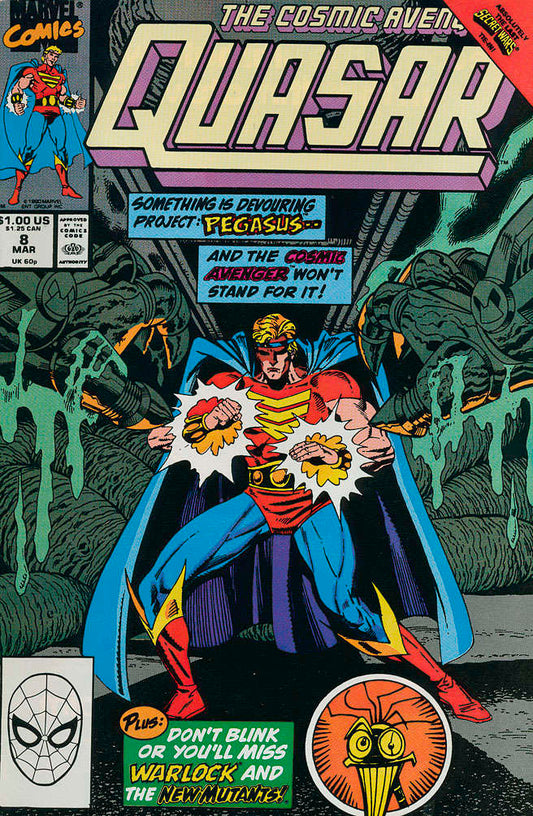 Quasar #8 (VF-NM), Comic Book, Back Issue, buy comic books online, online comic book store canada, sell comic books, online, comic websites, comic store,  vintige comic books, comic book store guelph, comic book store, comic book store near me, Long Box Silver's Comics 