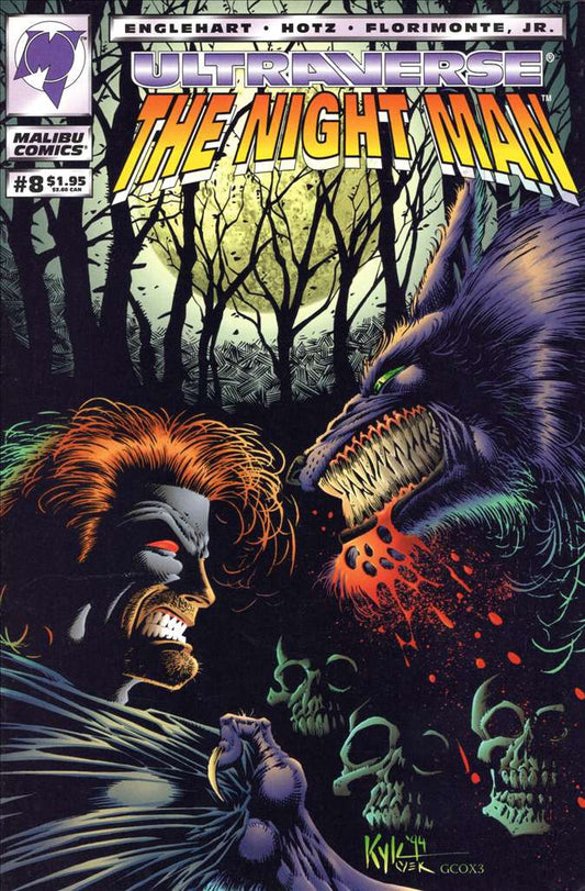Night Man, The #8, Comic Book, Back Issue, buy comic books online, order comics online, marvel comics, sell comic books, online, comic websites, comic store,  vintige comic books, comic book store guelph, comic book store, comic book store near me, Long Box Silver's Comic Book Store