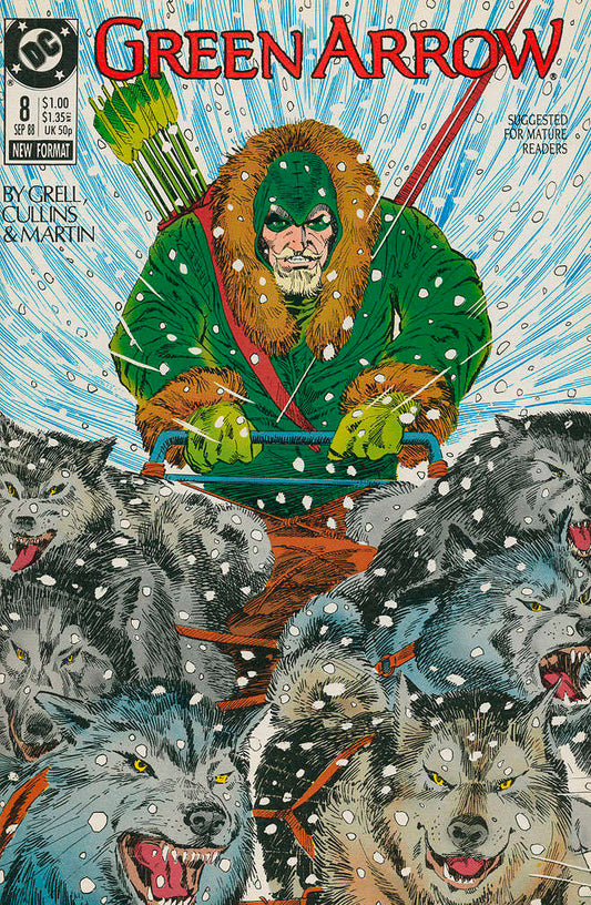 Green Arrow #8 (VF-NM), Comic Book, Back Issue, buy comic books online, online comic book store canada, sell comic books, online, comic websites, comic store,  vintige comic books, comic book store guelph, comic book store, comic book store near me, Long Box Silver's Comics 