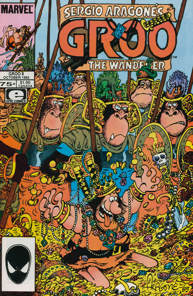 Groo the Wanderer #8 (VF-NM), Comic Book, Back Issue, buy comic books online, online comic book store canada, sell comic books, online, comic websites, comic store,  vintige comic books, comic book store guelph, comic book store, comic book store near me, Long Box Silver's Comics 