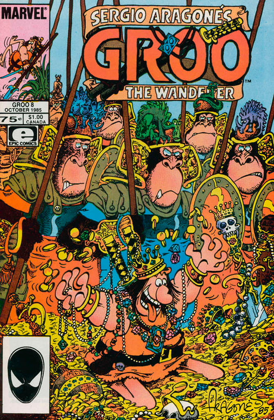 Groo the Wanderer #8 (VF-NM), Comic Book, Back Issue, buy comic books online, online comic book store canada, sell comic books, online, comic websites, comic store,  vintige comic books, comic book store guelph, comic book store, comic book store near me, Long Box Silver's Comics 
