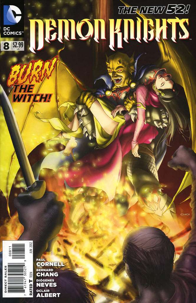 Demon Knights #8, Comic Book, Back Issue, buy comic books online, order comics online, marvel comics, sell comic books, online, comic websites, comic store,  vintige comic books, comic book store guelph, comic book store, comic book store near me, Long Box Silver's Comic Book Store