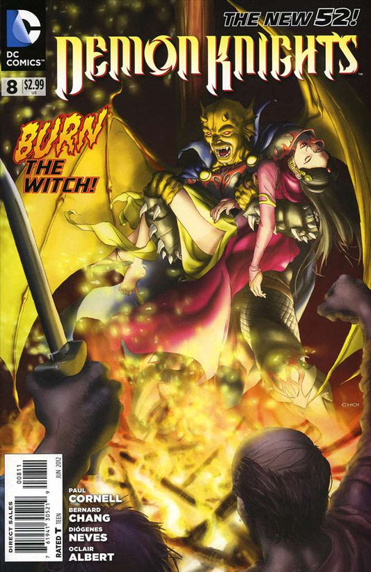 Demon Knights #8, Comic Book, Back Issue, buy comic books online, order comics online, marvel comics, sell comic books, online, comic websites, comic store,  vintige comic books, comic book store guelph, comic book store, comic book store near me, Long Box Silver's Comic Book Store
