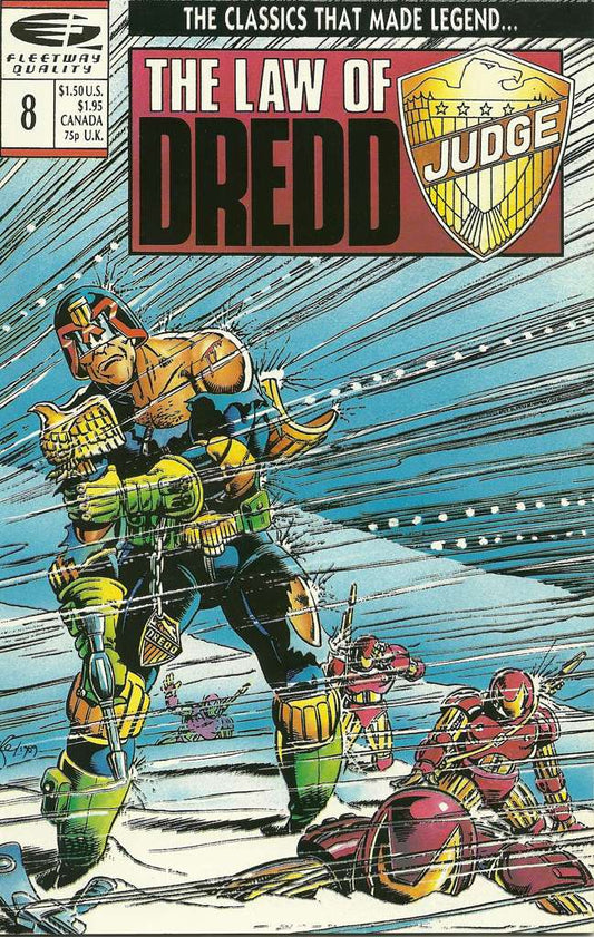 Law of Dredd, The #8 (VF), Comic Book, Back Issue, buy comic books online, online comic book store canada, sell comic books, online, comic websites, comic store,  vintige comic books, comic book store guelph, comic book store, comic book store near me, Long Box Silver's Comics 