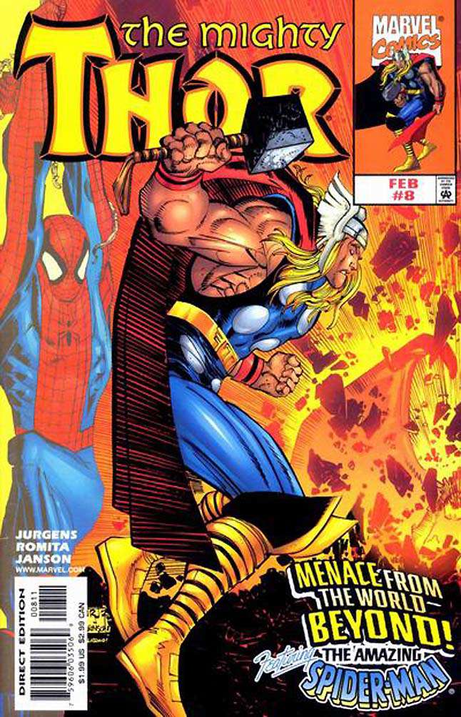 Thor (Vol. 2) #8 (F), Comic Book, buy comic books online, online comic book store canada, sell comic books, online, comic websites, comic store,  vintige comic books, comic book store guelph, comic book store,  Long Box Silver's Comics 