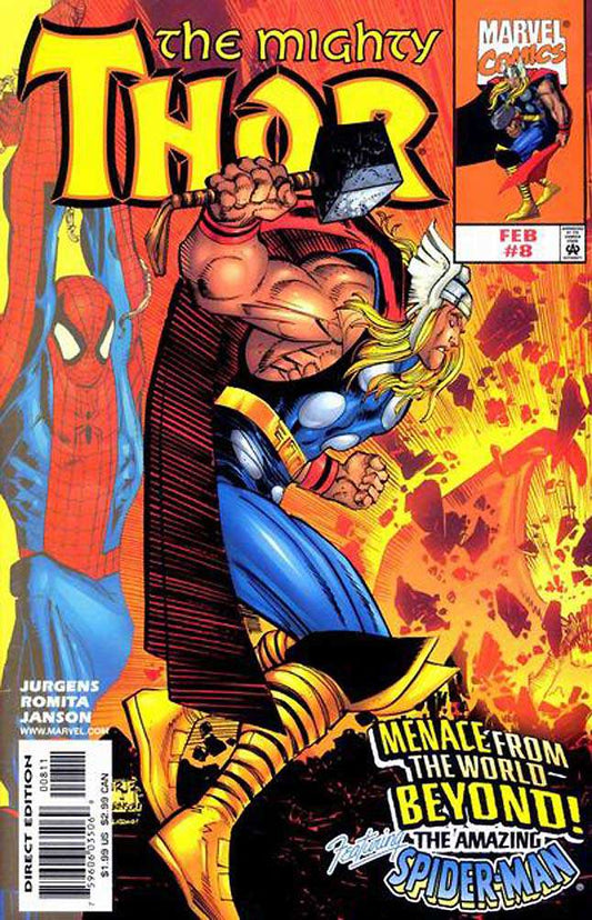 Thor (Vol. 2) #8 (F), Comic Book, buy comic books online, online comic book store canada, sell comic books, online, comic websites, comic store,  vintige comic books, comic book store guelph, comic book store,  Long Box Silver's Comics 