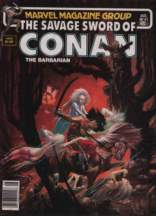 Savage Sword of Conan #91/NS (VF), Comic Book, buy comic books online, online comic book store canada, sell comic books, online, comic websites, comic store,  vintige comic books, comic book store guelph, comic book store,  Long Box Silver's Comics 
