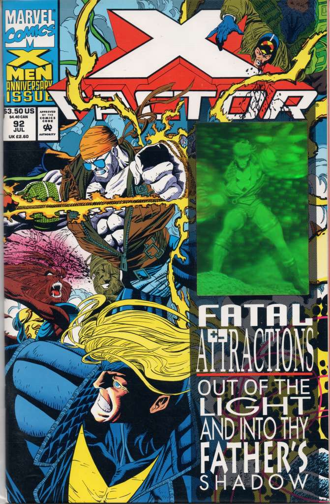 X-Factor #92 (VF-NM), Comic Book, Back Issue, buy comic books online, online comic book store canada, sell comic books, online, comic websites, comic store,  vintige comic books, comic book store guelph, comic book store, comic book store near me, Long Box Silver's Comics 