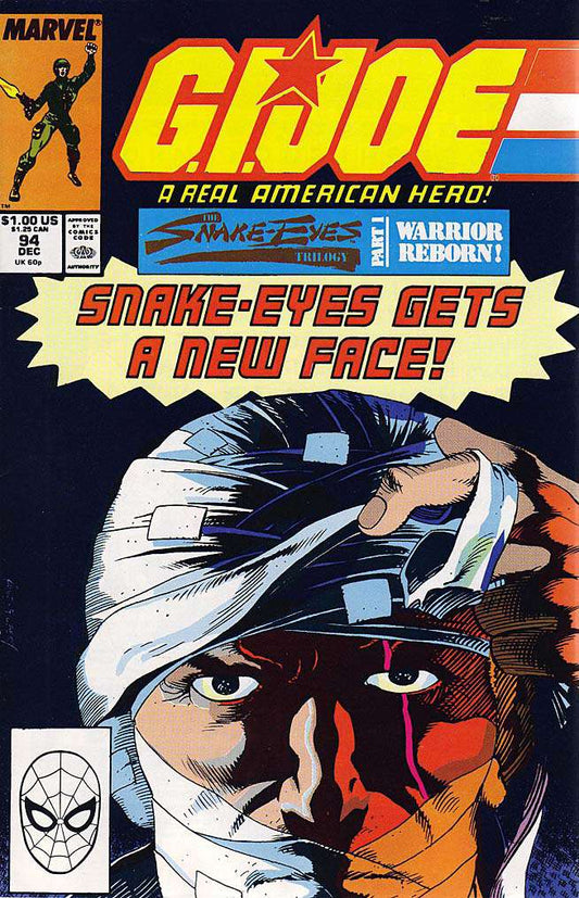 G.I. Joe, a Real American Hero (Snake Eyes Trilogy Full Story Set #94-96) #94-96 (VF-NM), Comic Book, buy comic books online, online comic book store canada, sell comic books, online, comic websites, comic store,  vintige comic books, comic book store guelph, comic book store,  Long Box Silver's Comics 