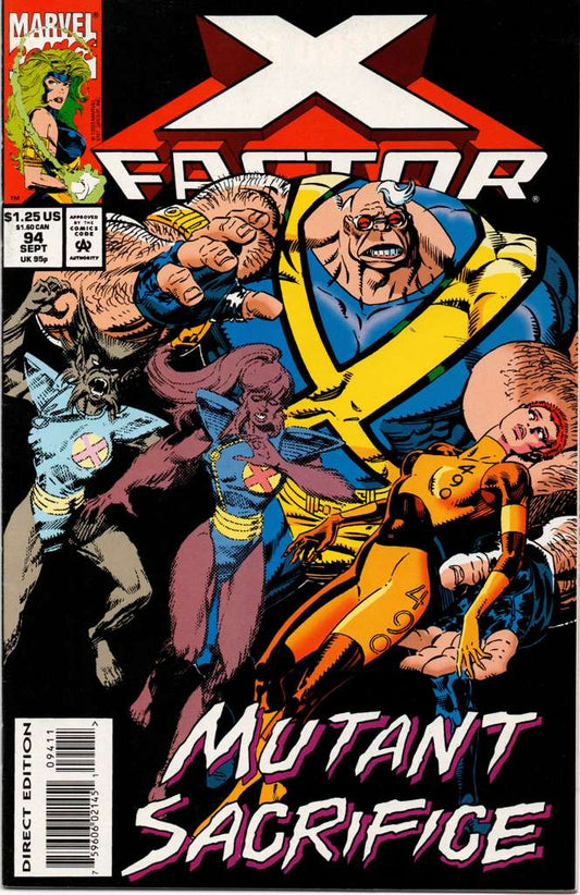 X-Factor #94 (VF-NM), Comic Book, Back Issue, buy comic books online, online comic book store canada, sell comic books, online, comic websites, comic store,  vintige comic books, comic book store guelph, comic book store, comic book store near me, Long Box Silver's Comics 