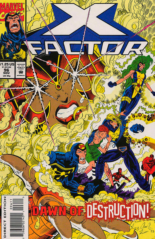 X-Factor #96 (VF-NM), Comic Book, Back Issue, buy comic books online, online comic book store canada, sell comic books, online, comic websites, comic store,  vintige comic books, comic book store guelph, comic book store, comic book store near me, Long Box Silver's Comics 