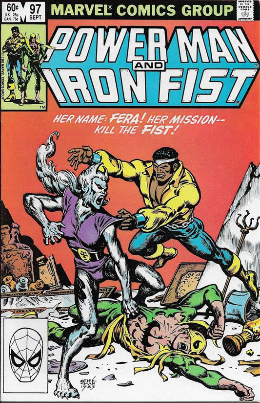 Power Man & Iron Fist #97, Comic Book, Back Issue, buy comics online, comic book store guelph, online comic book store, local comic shop, Long Box Silver's Comics