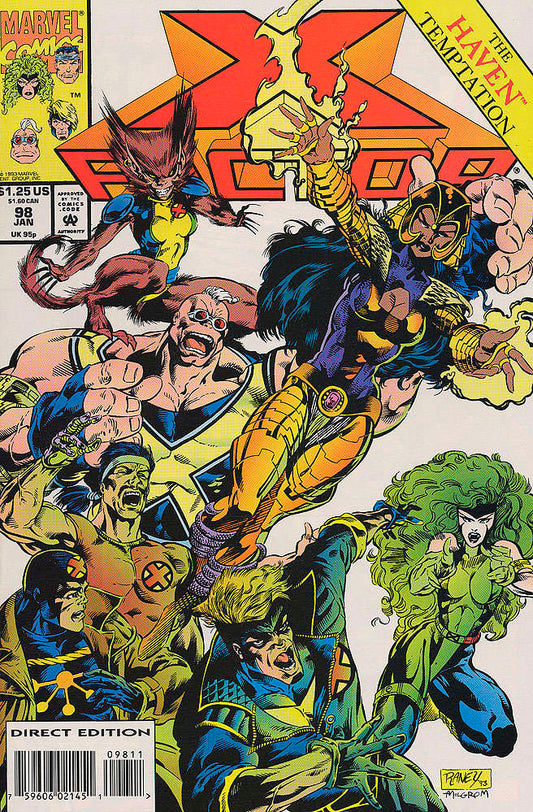 X-Factor #98 (VF-NM), Comic Book, Back Issue, buy comic books online, online comic book store canada, sell comic books, online, comic websites, comic store,  vintige comic books, comic book store guelph, comic book store, comic book store near me, Long Box Silver's Comics 