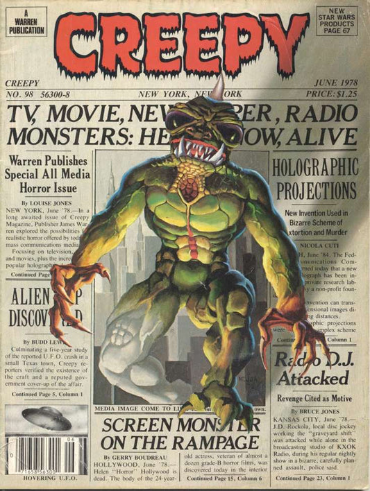 Creepy (Magazine) #98 (F), Comic Book, buy comic books online, online comic book store canada, sell comic books, online, comic websites, comic store,  vintige comic books, comic book store guelph, comic book store,  Long Box Silver's Comics 