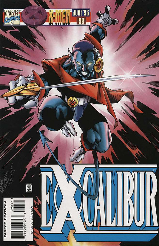 Excalibur #98, Comic Book, Back Issue, buy comic books online, order comics online, marvel comics, sell comic books, online, comic websites, comic store,  vintige comic books, comic book store guelph, comic book store, comic book store near me, Long Box Silver's Comic Book Store