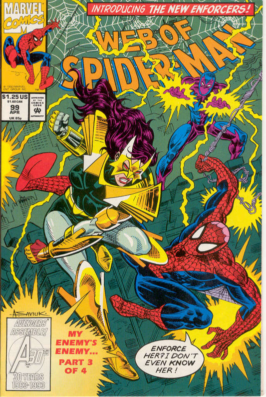 Web of Spider-Man, The #99 (VF-NM), Comic Book, buy comic books online, online comic book store canada, sell comic books, online, comic websites, comic store,  vintige comic books, comic book store guelph, comic book store,  Long Box Silver's Comics 