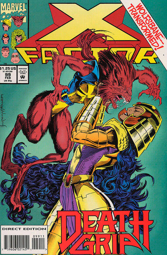 X-Factor #99 (VF-NM), Comic Book, Back Issue, buy comic books online, online comic book store canada, sell comic books, online, comic websites, comic store,  vintige comic books, comic book store guelph, comic book store, comic book store near me, Long Box Silver's Comics 