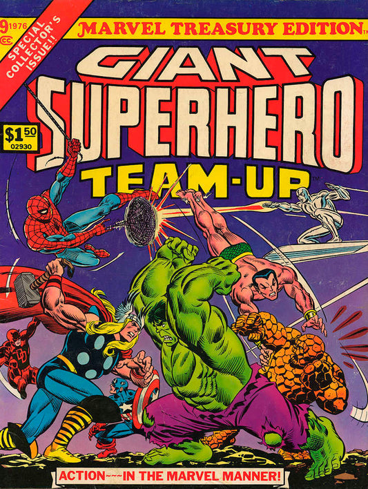 Marvel Treasury Edition #9 (F), Comic Book, buy comic books online, online comic book store canada, sell comic books, online, comic websites, comic store,  vintige comic books, comic book store guelph, comic book store,  Long Box Silver's Comics 