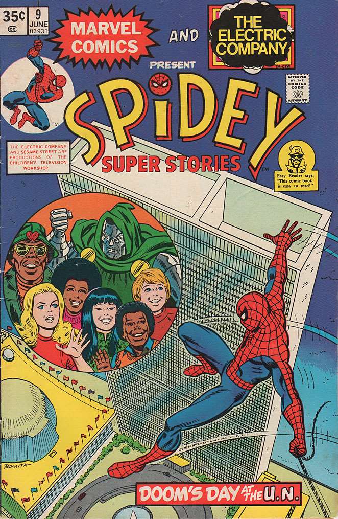 Spidey Super Stories #9, Comic Book, Back Issue, buy comic books online, order comics online, marvel comics, sell comic books, online, comic websites, comic store,  vintige comic books, comic book store guelph, comic book store, comic book store near me, Long Box Silver's Comic Book Store